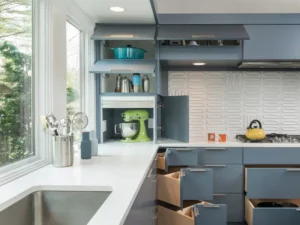 solusion storage for small kitchen cabinets