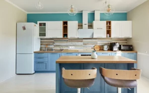 Bold Color Kitchen Cabinets
