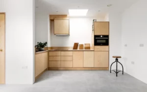 Birch Plywood Kitchen Cabinets