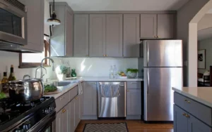 Maintaining Grey Kitchen Cabinets