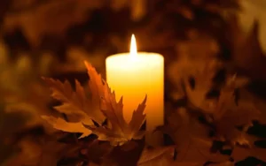 Candlelit Glow for fall decoration