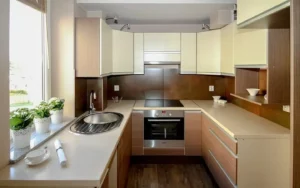 Compact Appliances in small kitchen