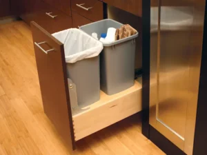 Pull-Out Trash and Recycling Bins