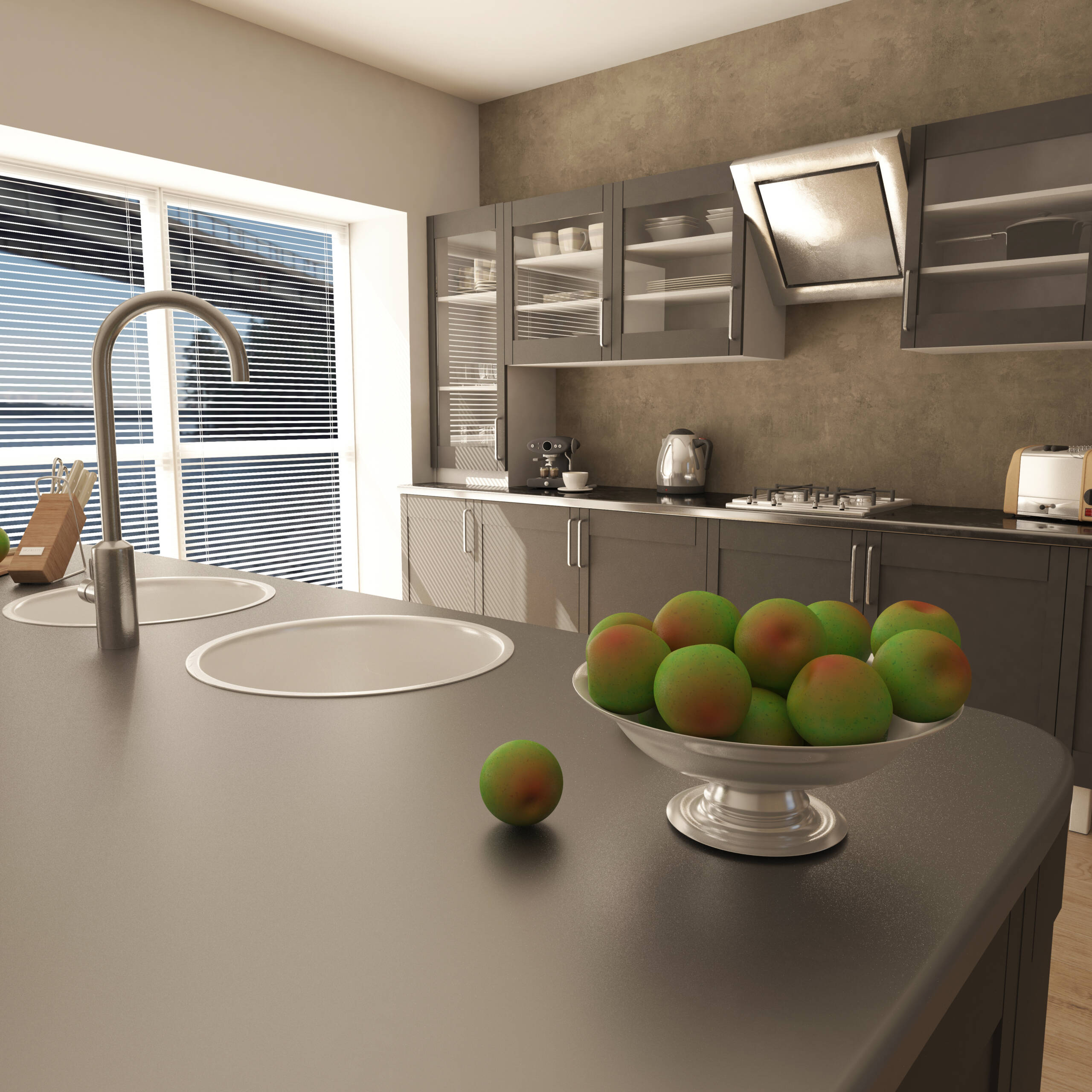 modern kitchen countertops